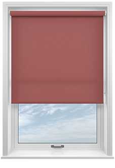 Trapani, Burgundy - Twist&Fit Roller Blind
